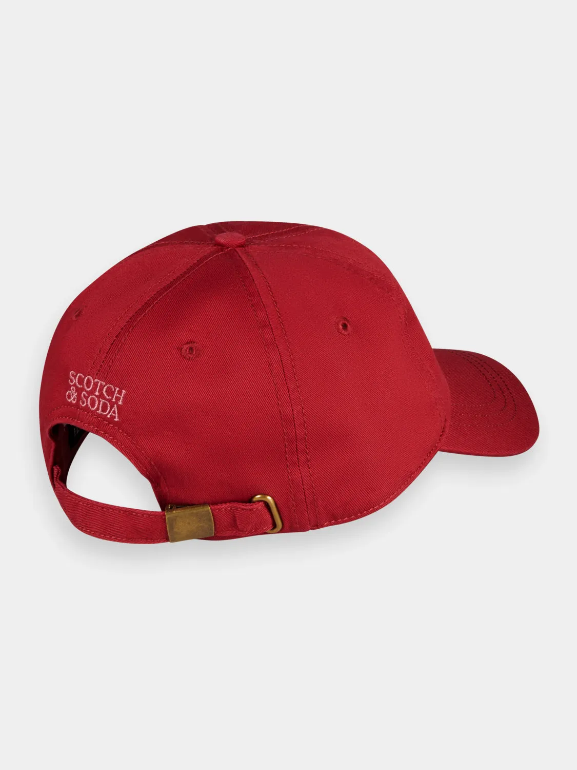 Twill logo embroidery cap sold by Scotch & Soda product image thumbnail 2