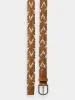 Braided leather & cord belt sold by Scotch and Soda