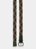 Leather trimmed & braided belt sold by Scotch and Soda
