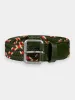 Leather trimmed & braided belt sold by Scotch and Soda