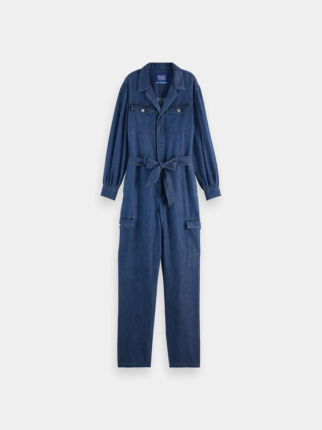 Denim jumpsuit sold by Scotch and Soda