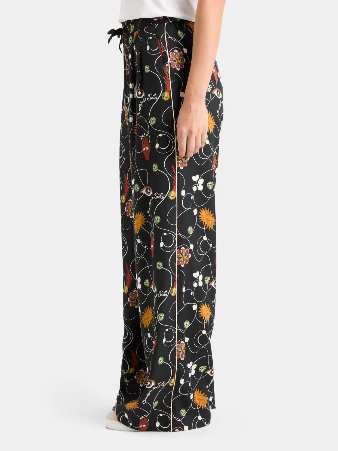 Eleni wide fit pants sold by Scotch and Soda product image thumbnail 4