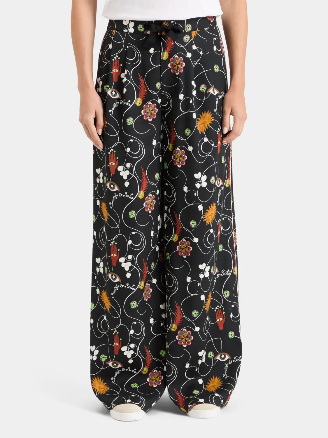 Eleni wide fit pants sold by Scotch and Soda product image thumbnail 2