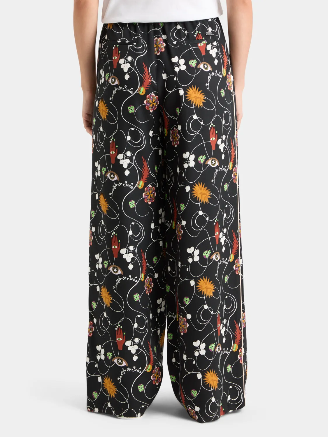 Eleni wide fit pants sold by Scotch and Soda product image thumbnail 3
