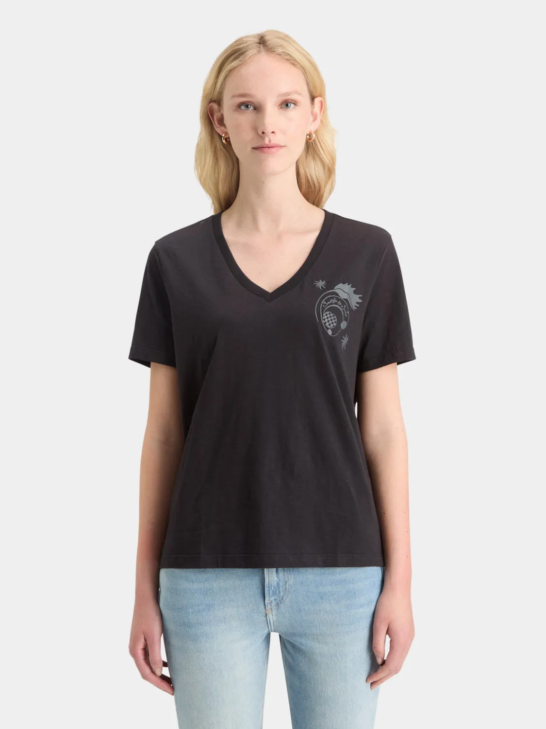V-neck t-shirt sold by Scotch & Soda product image thumbnail 2