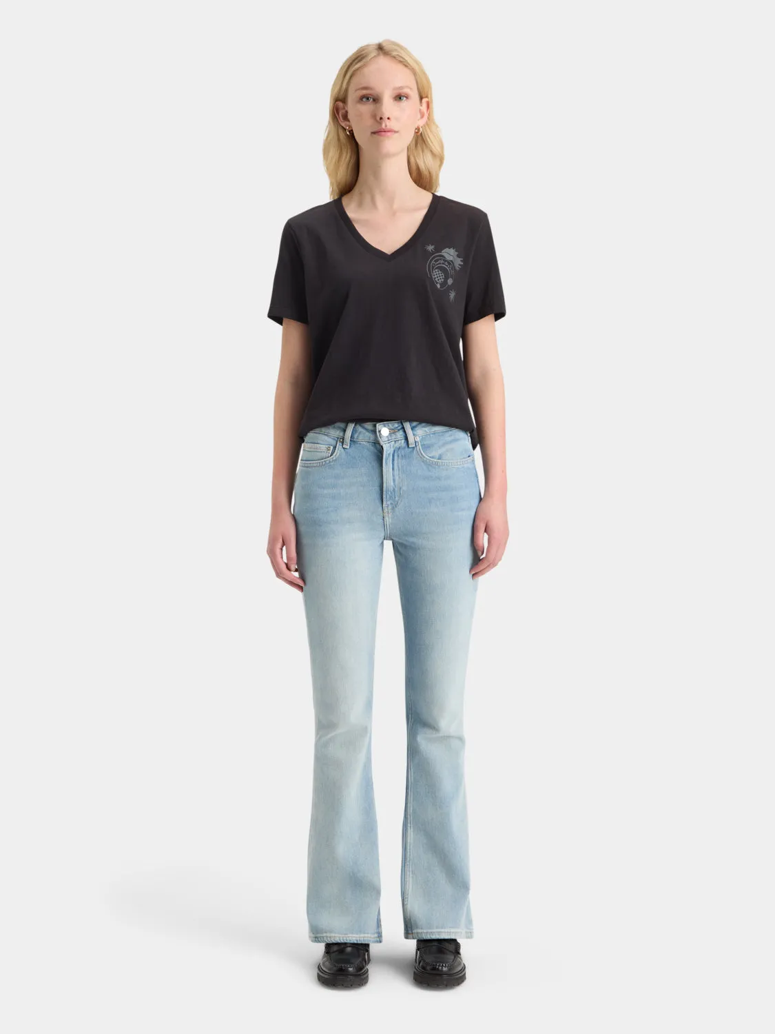 V-neck t-shirt sold by Scotch & Soda product image thumbnail 4