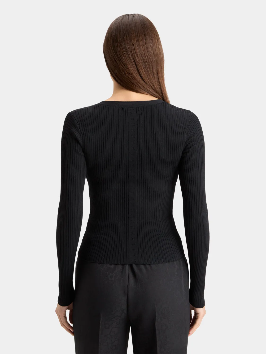Ribbed fitted top sold by Scotch & Soda product image thumbnail 3