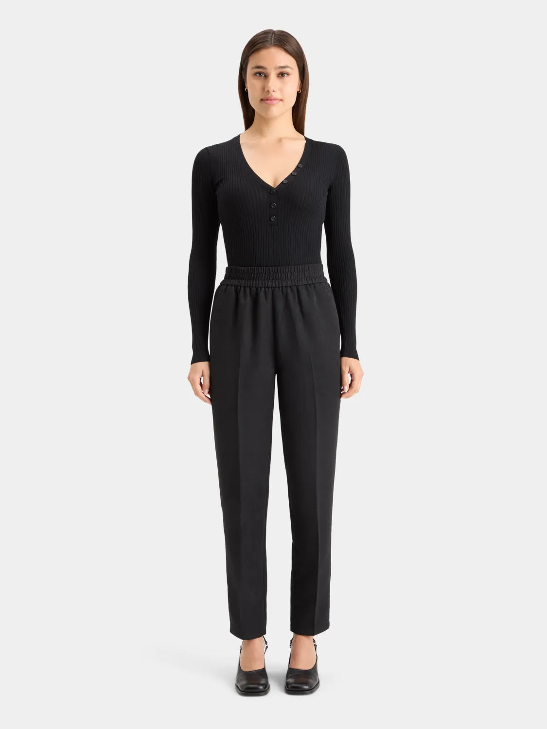 Ribbed fitted top sold by Scotch & Soda product image thumbnail 4