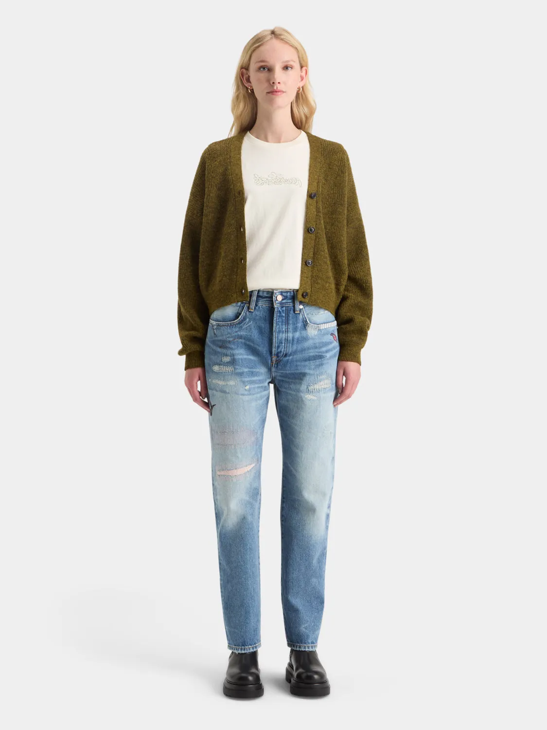 Fuzzy cardigan sold by Scotch and Soda product image thumbnail 5