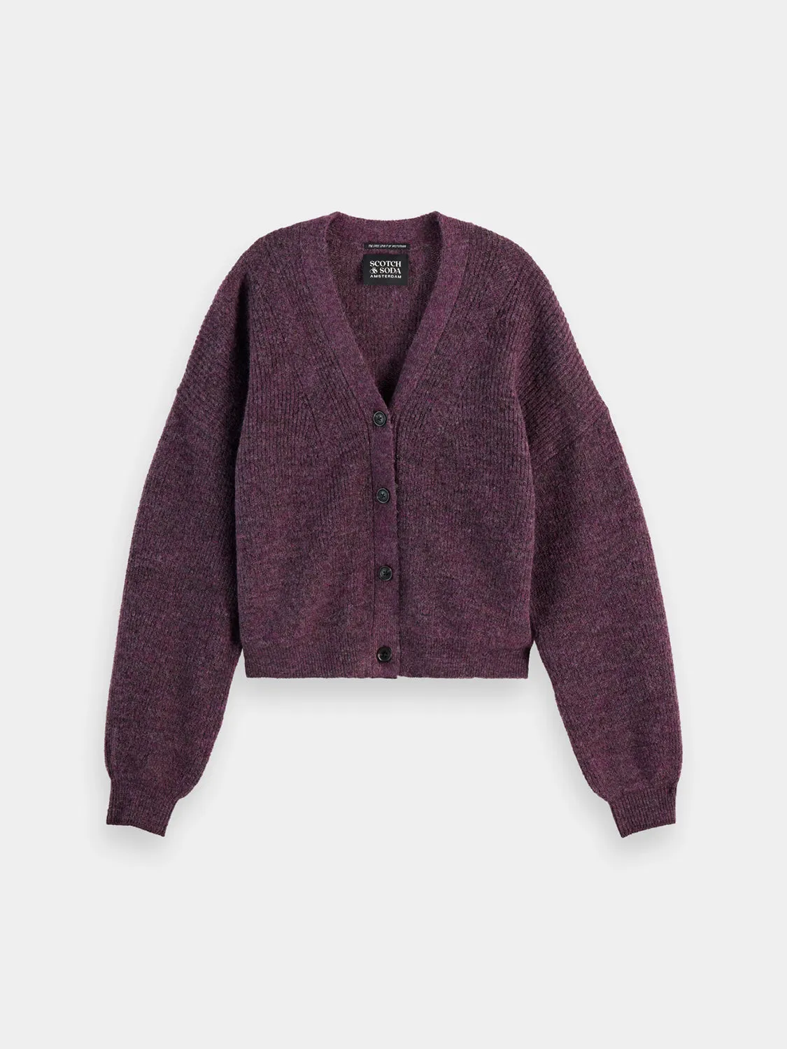 Fuzzy cardigan sold by Scotch and Soda