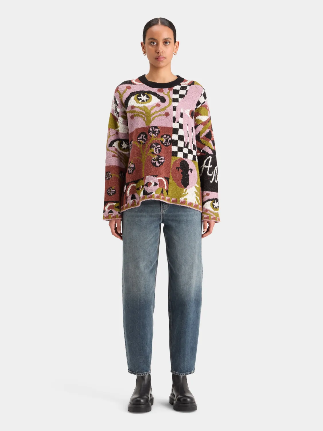 Graphic oversized pullover sold by Scotch & Soda product image thumbnail 5