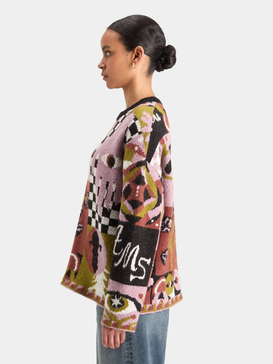 Graphic oversized pullover sold by Scotch & Soda product image thumbnail 4