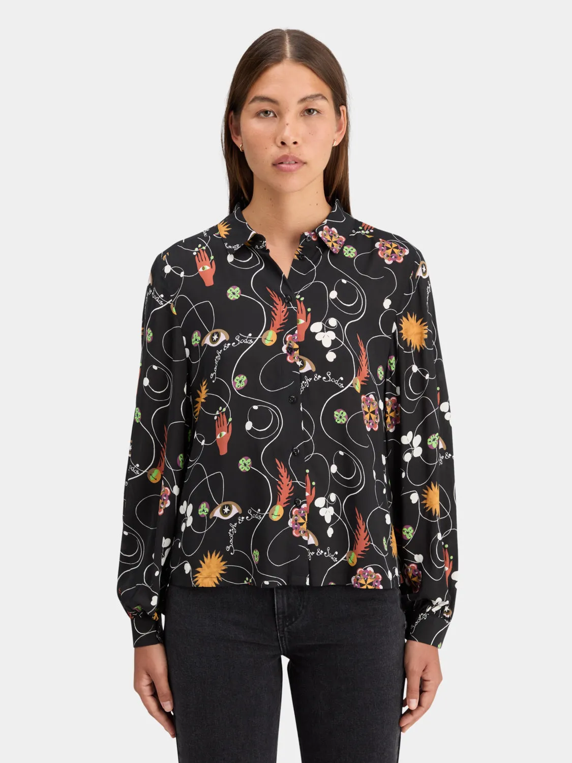 Viscose printed shirt sold by Scotch and Soda product image thumbnail 2