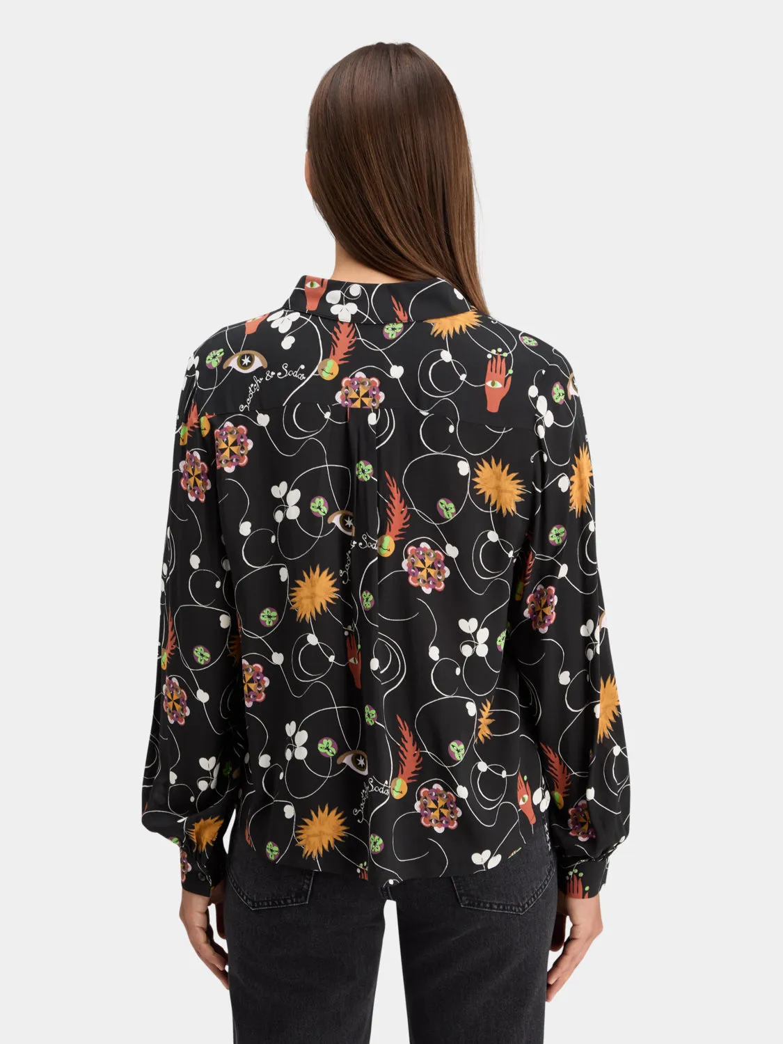 Viscose printed shirt sold by Scotch and Soda product image thumbnail 3