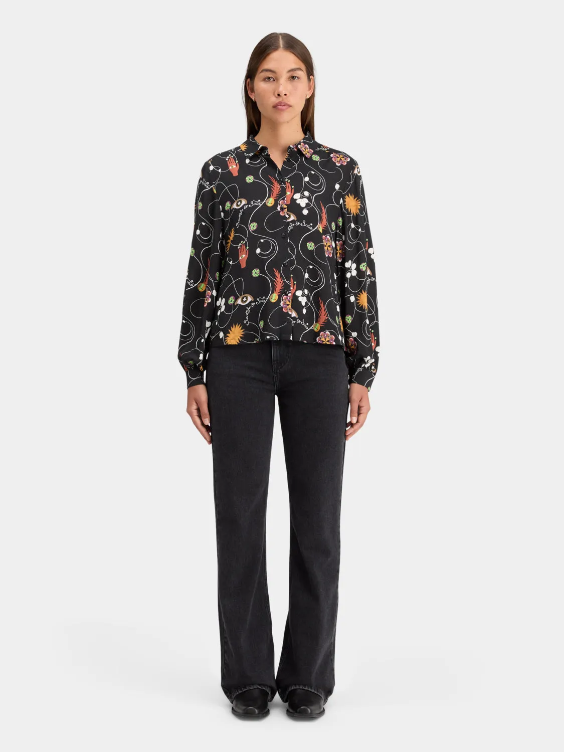 Viscose printed shirt sold by Scotch and Soda product image thumbnail 4