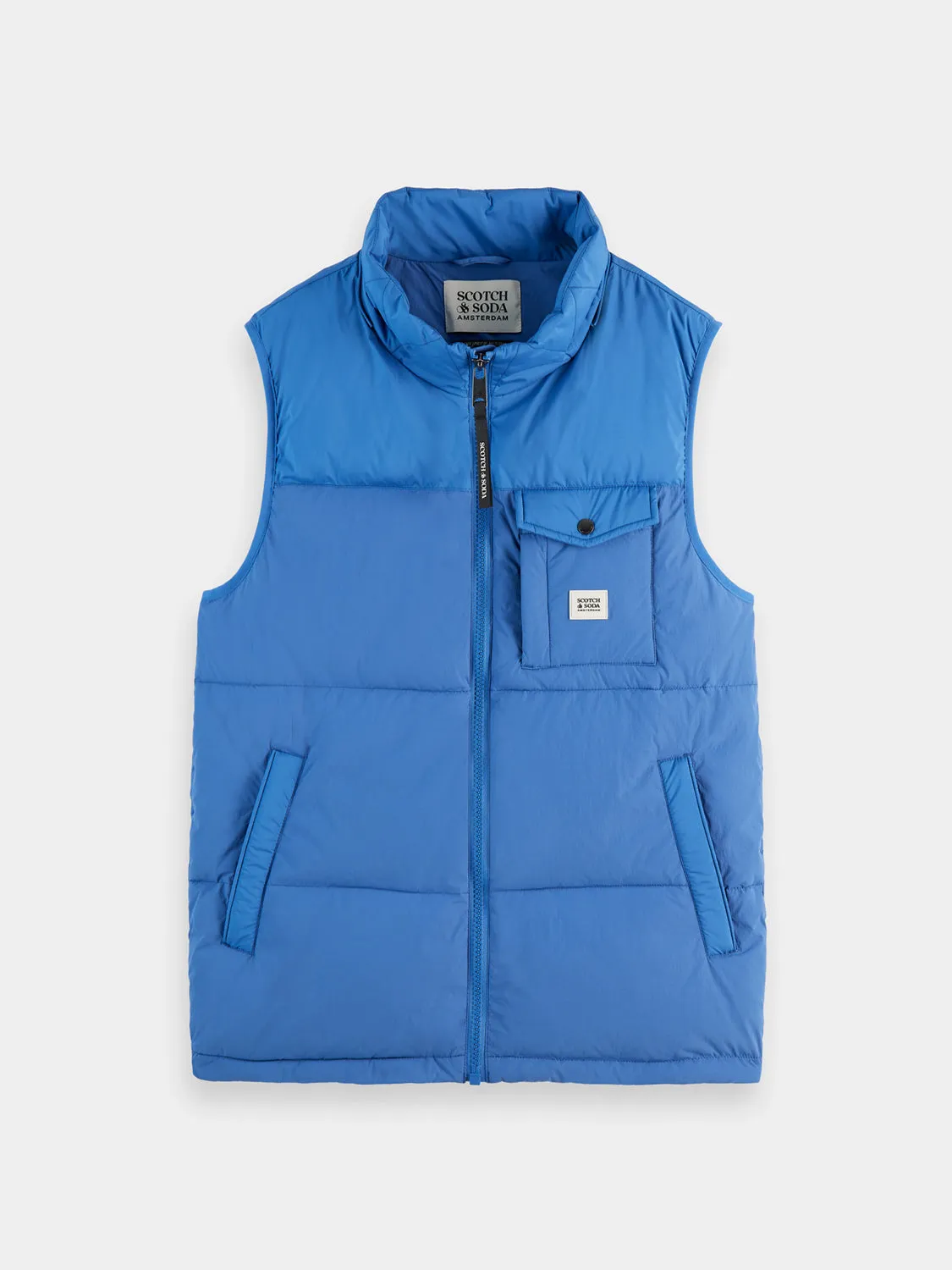 Quilted hooded vest sold by Scotch and Soda product image thumbnail 2