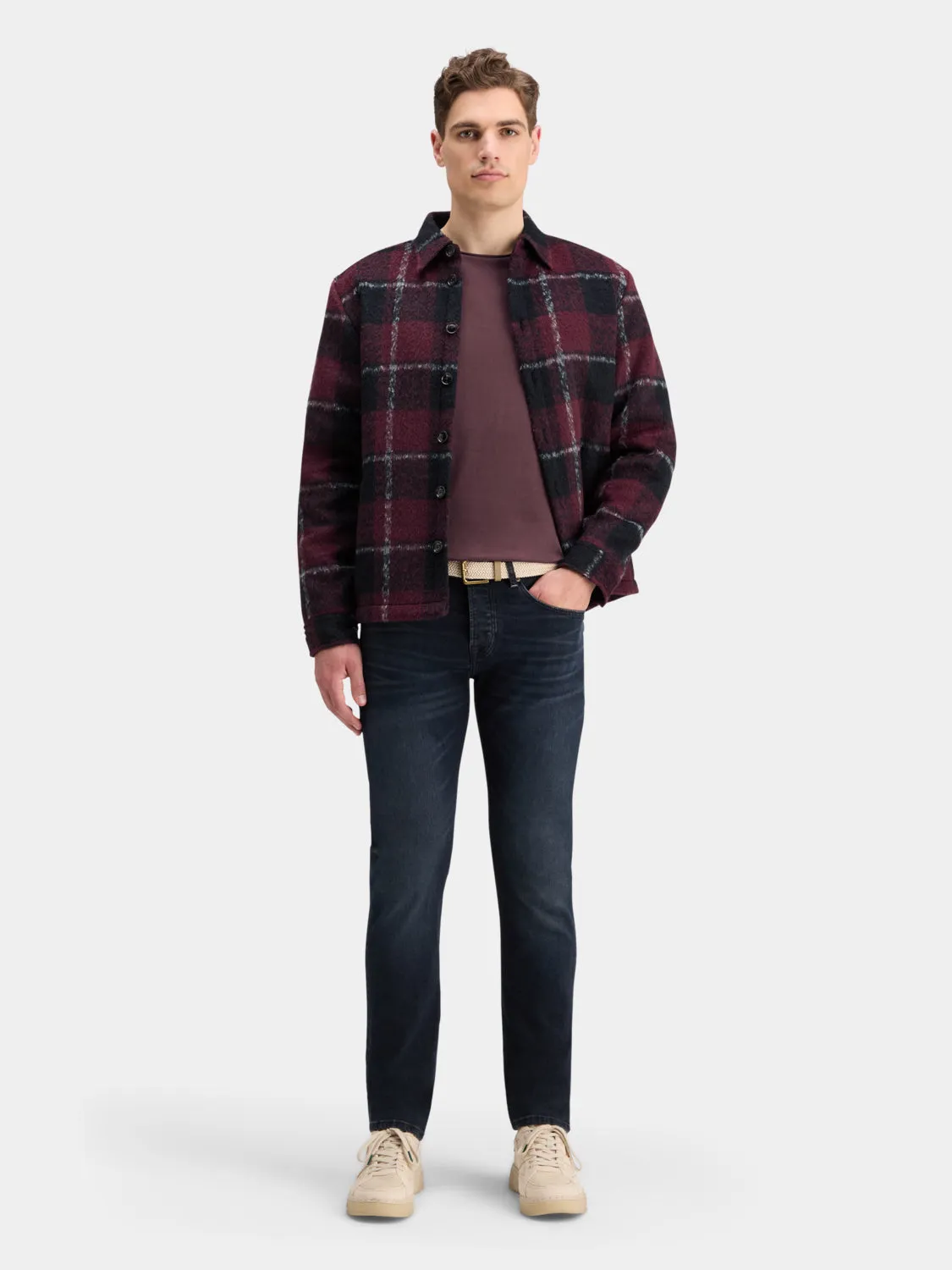 Padded flannel overshirt sold by Scotch and Soda product image thumbnail 5