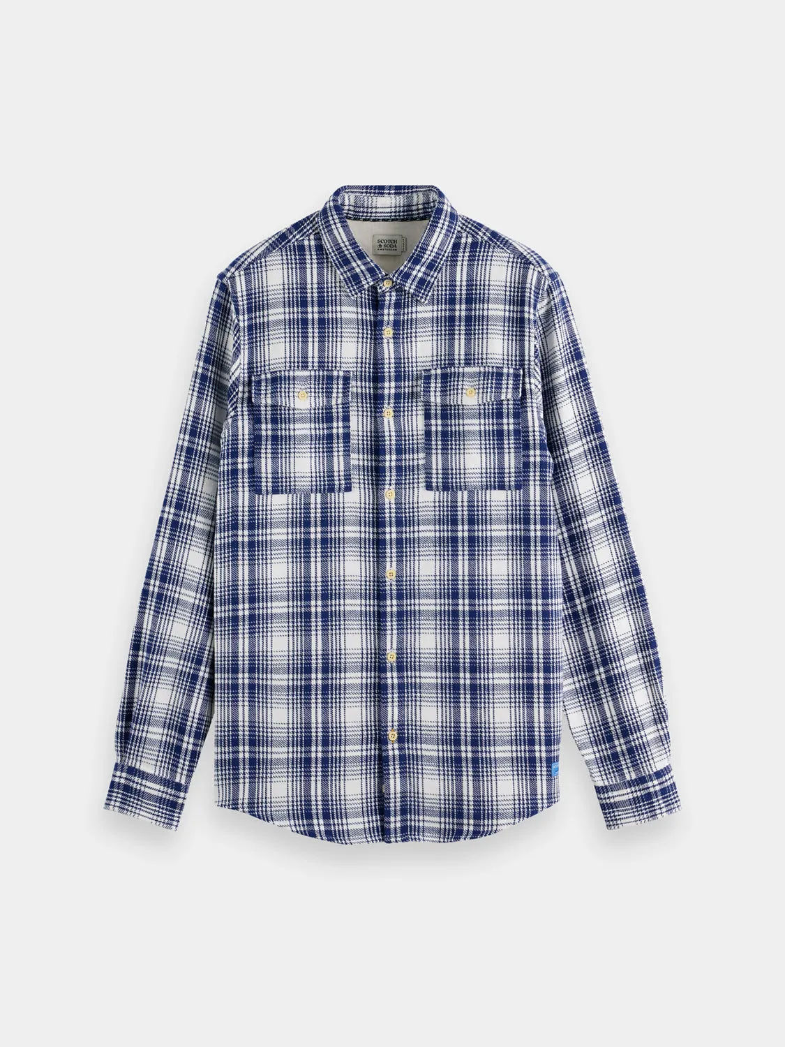 Flannel check shirt sold by Scotch & Soda