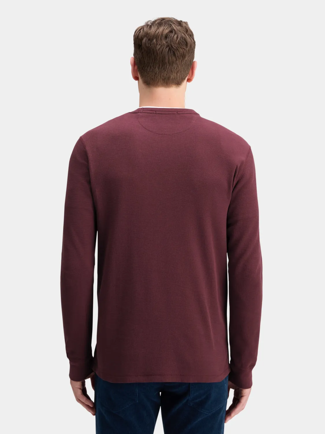 Waffle long sleeved t-shirt sold by Scotch and Soda product image thumbnail 3