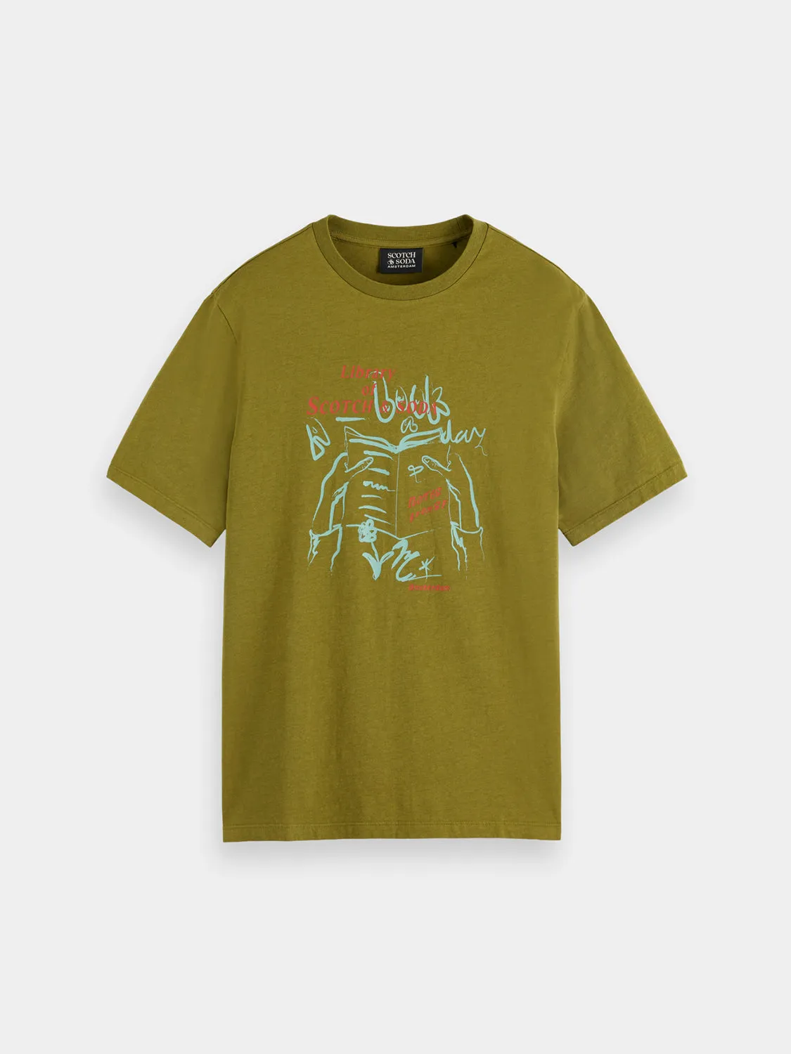 Front artwork t-shirt sold by Scotch and Soda