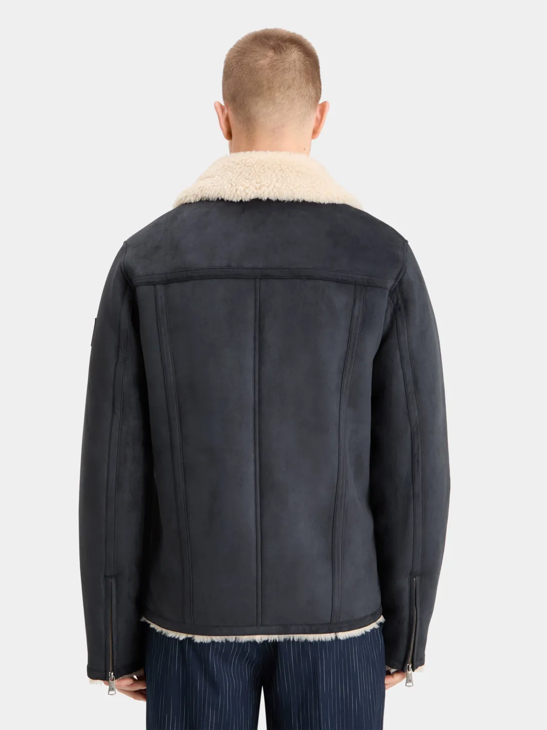 Faux shearling jacket sold by Scotch and Soda product image thumbnail 3