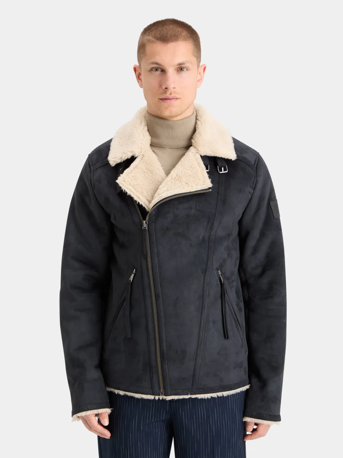 Faux shearling jacket sold by Scotch and Soda product image thumbnail 2