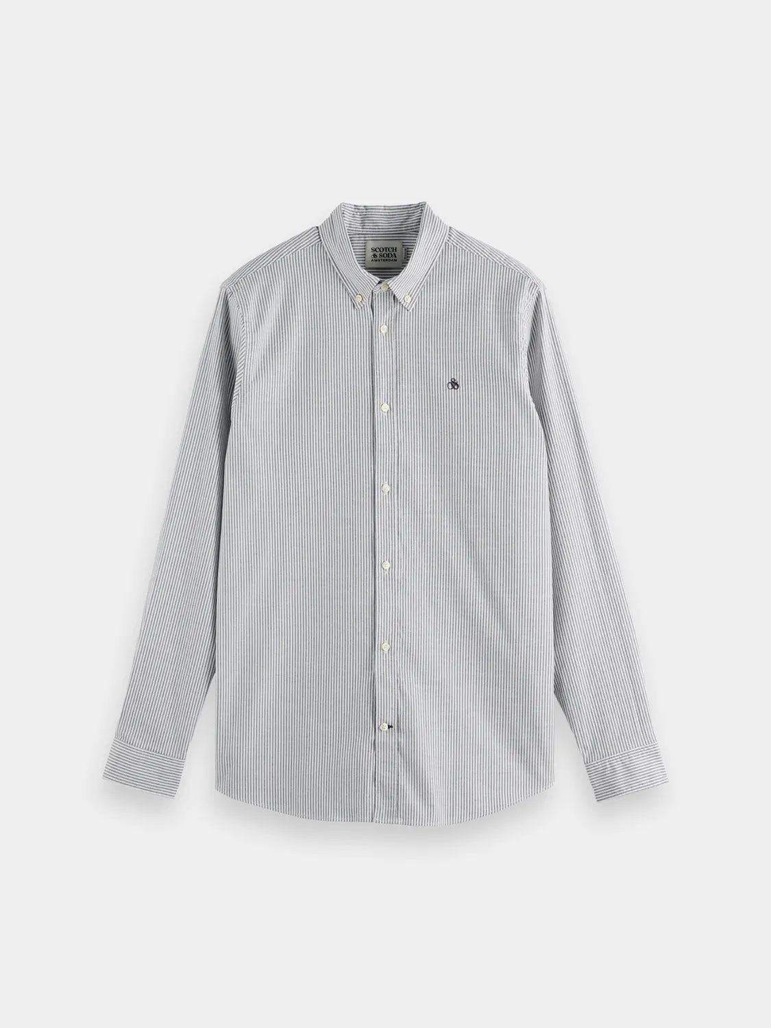 Striped Oxford shirt sold by Scotch and Soda