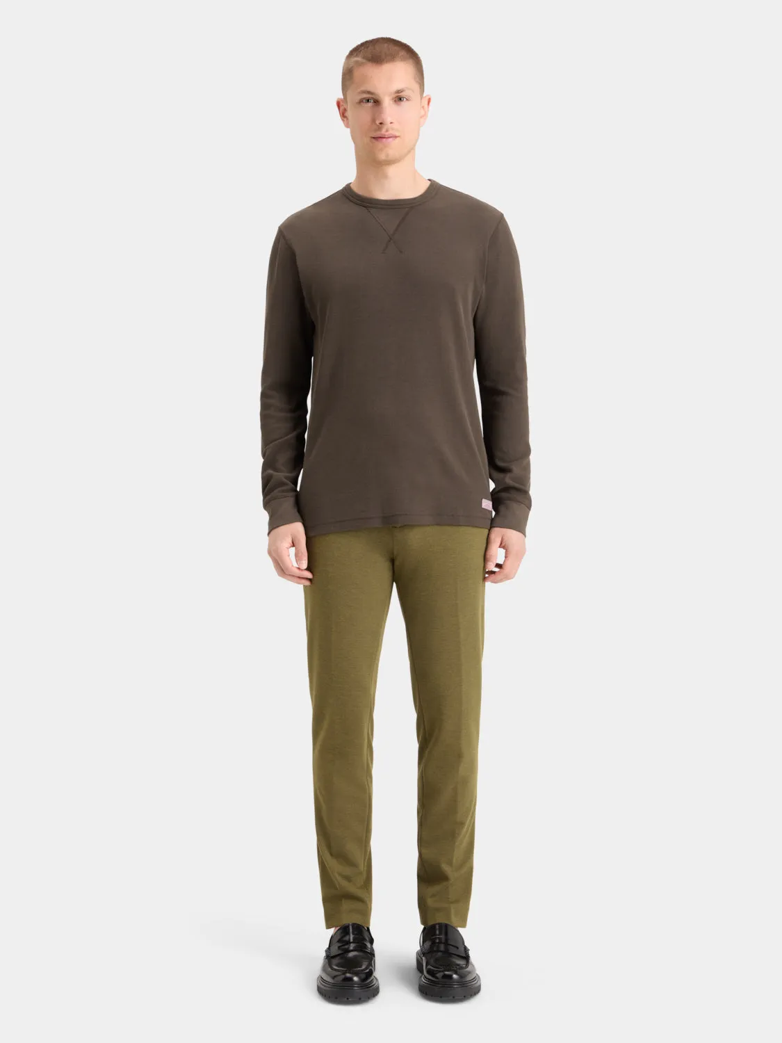 Waffle long sleeved t-shirt sold by Scotch and Soda product image thumbnail 4