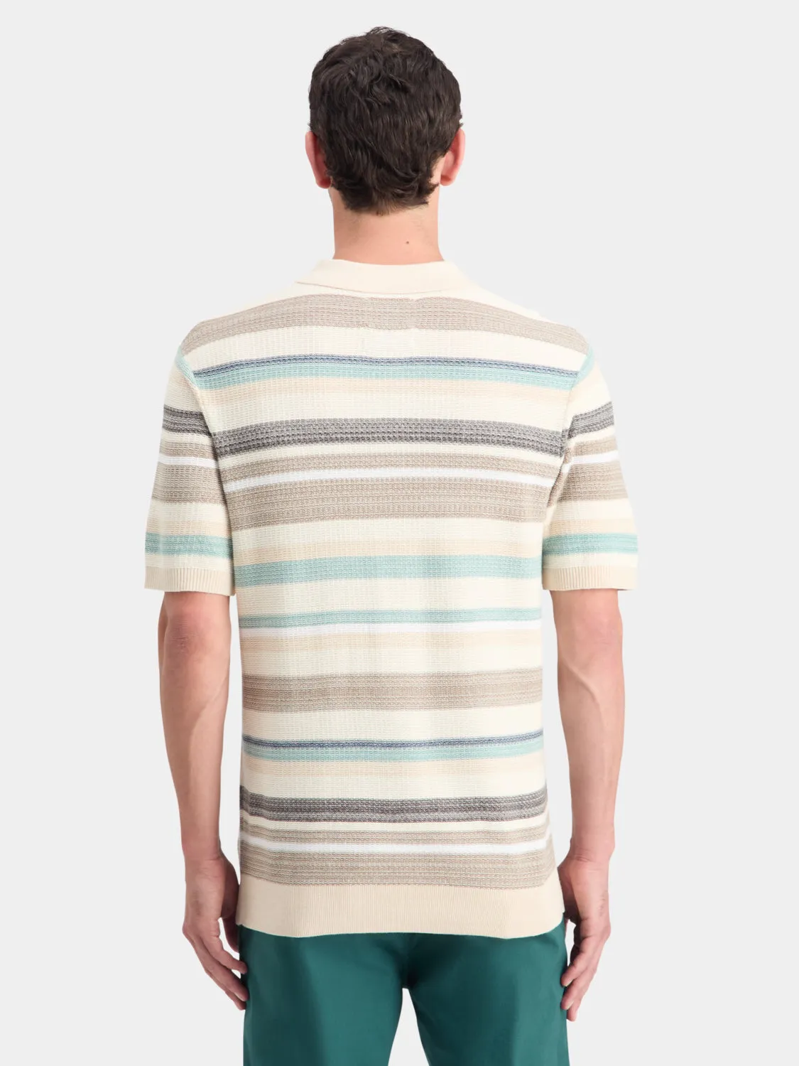 Structured knit polo sold by Scotch & Soda product image thumbnail 3