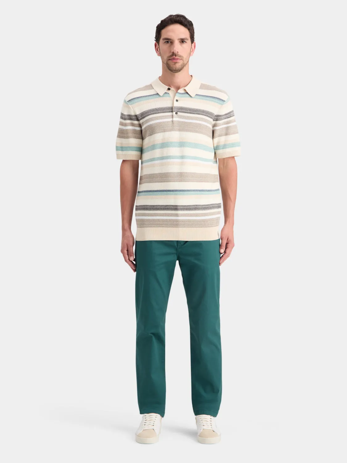 Structured knit polo sold by Scotch & Soda product image thumbnail 5