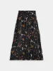 Pleated floral midi skirt sold by Scotch and Soda