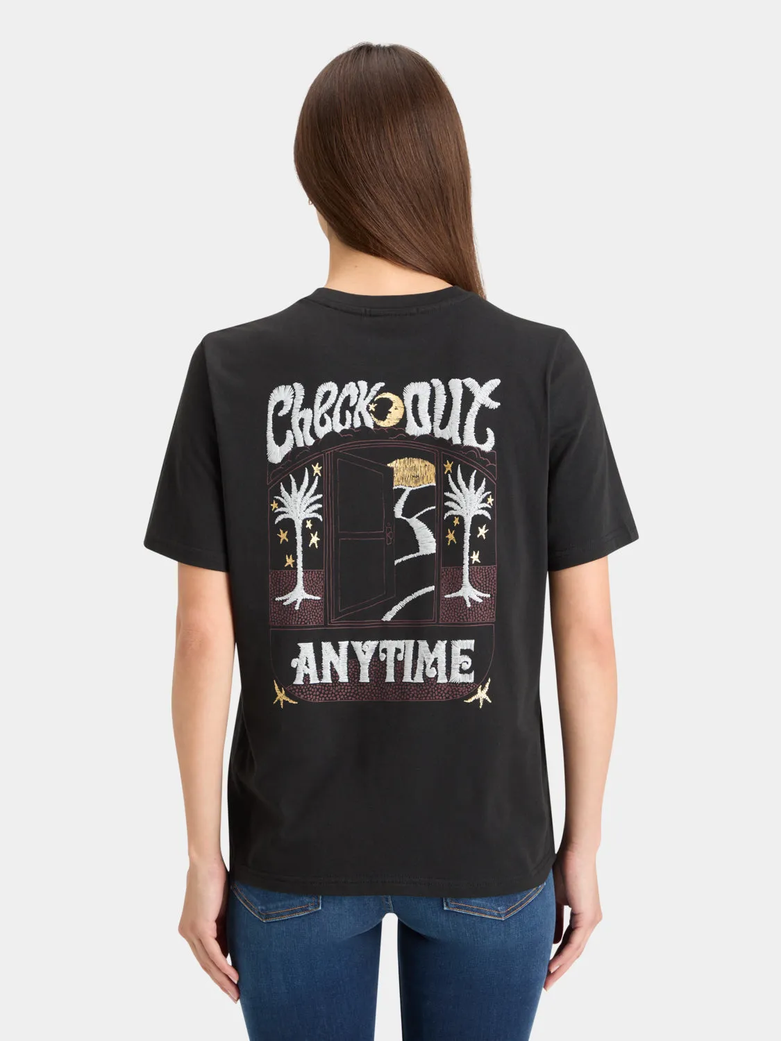 Embroidered t-shirt sold by Scotch & Soda product image thumbnail 3