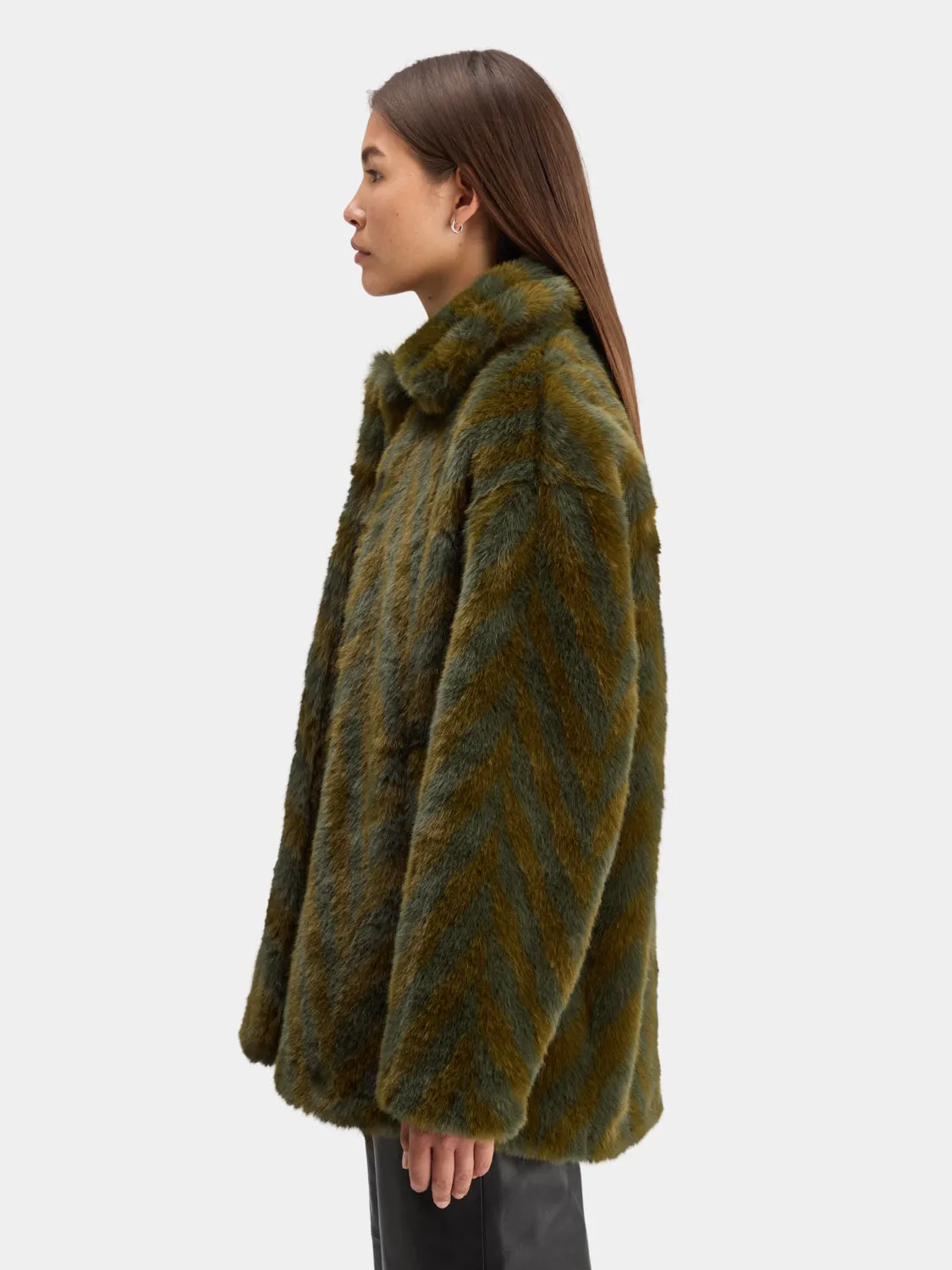 Faux fur coat sold by Scotch and Soda product image thumbnail 4