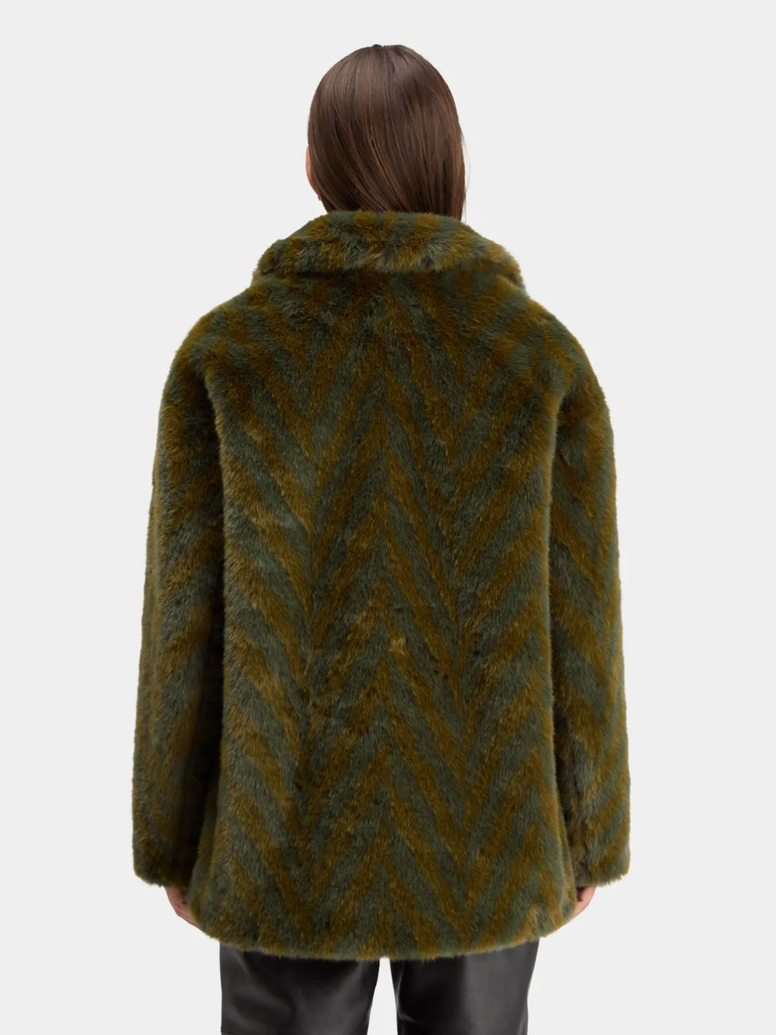 Faux fur coat sold by Scotch and Soda product image thumbnail 3