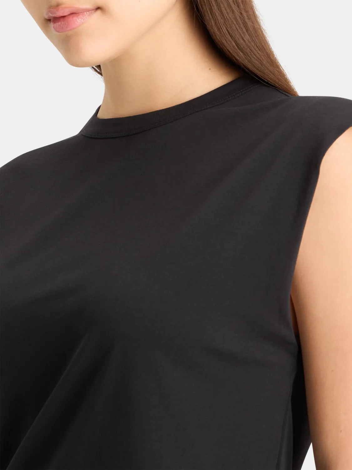 Padded shoulder t-shirt sold by Scotch & Soda product image thumbnail 5