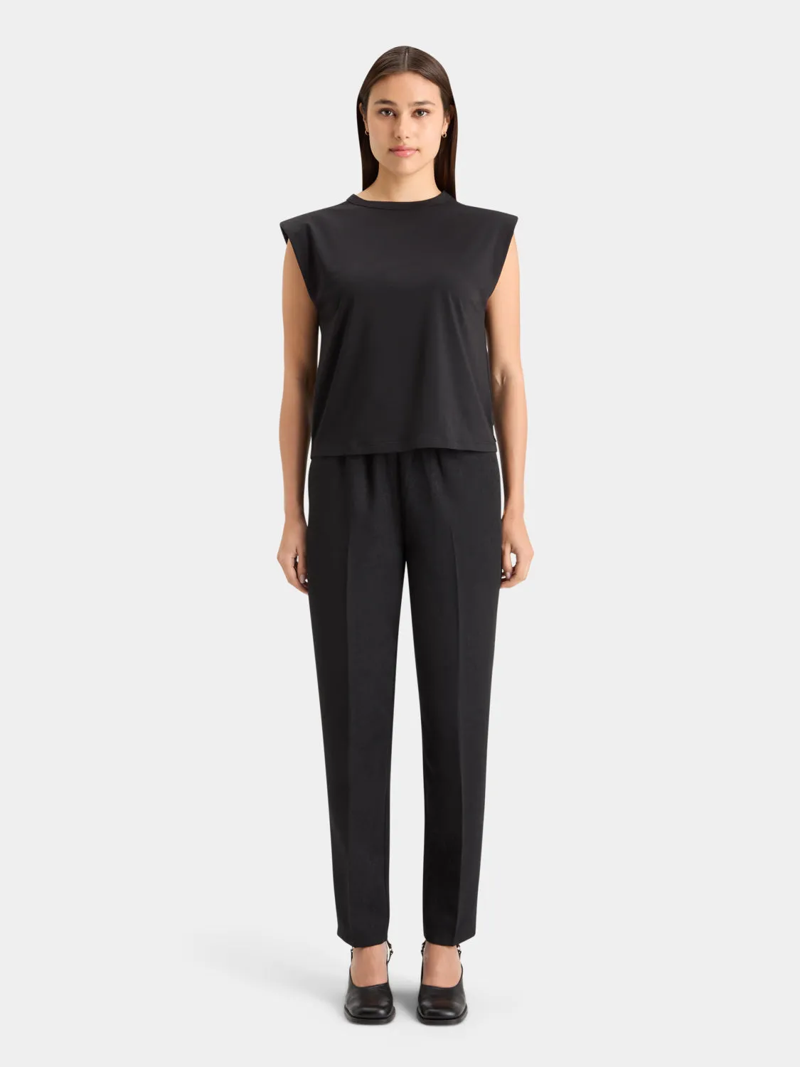 Padded shoulder t-shirt sold by Scotch & Soda product image thumbnail 4