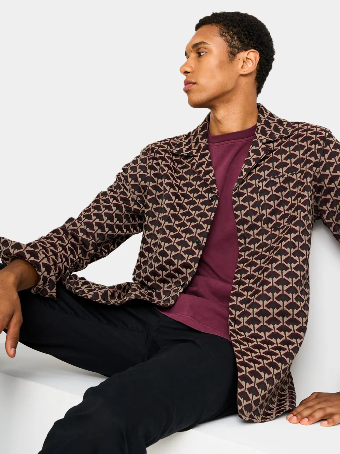 Jacquard shirt sold by Scotch and Soda product image thumbnail 4