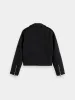 Boucle tweed biker jacket sold by Scotch and Soda