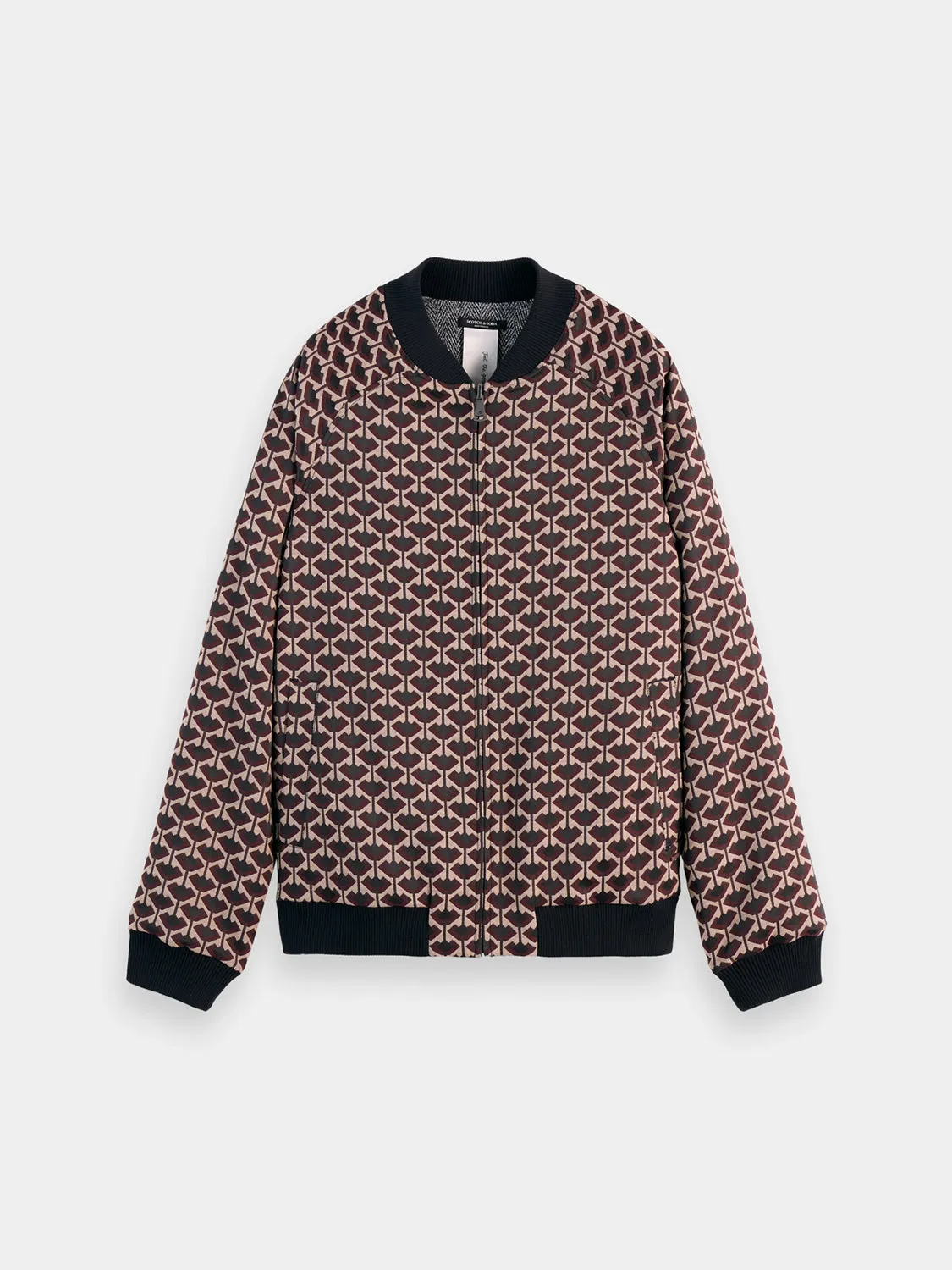 Reversible bomber jacket sold by Scotch and Soda