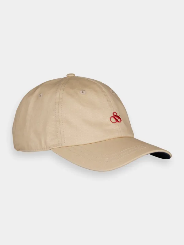 Embroidered twill cap sold by Scotch & Soda