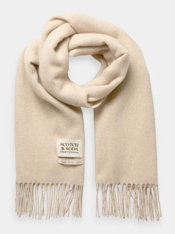 Unisex wool scarf sold by Scotch and Soda