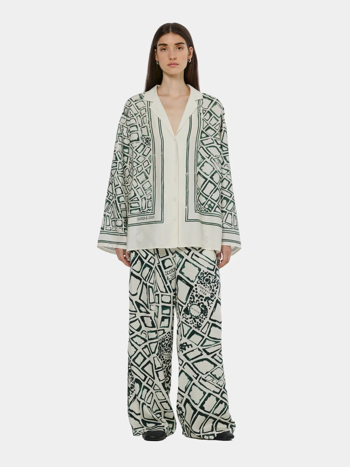 Eleni wide fit pants sold by Scotch & Soda product image thumbnail 5