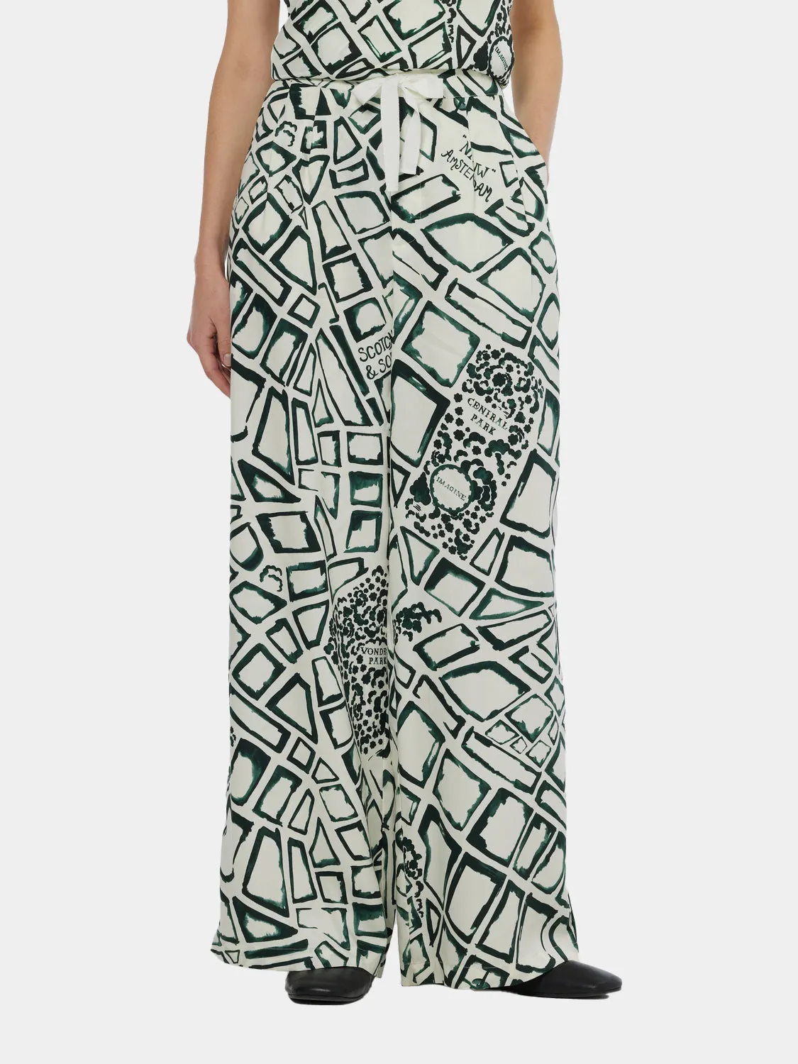 Eleni wide fit pants sold by Scotch & Soda product image thumbnail 3