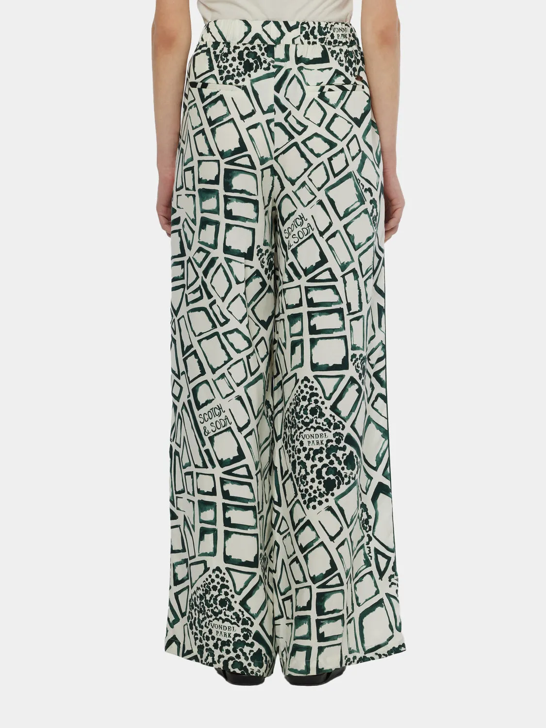 Eleni wide fit pants sold by Scotch & Soda product image thumbnail 4