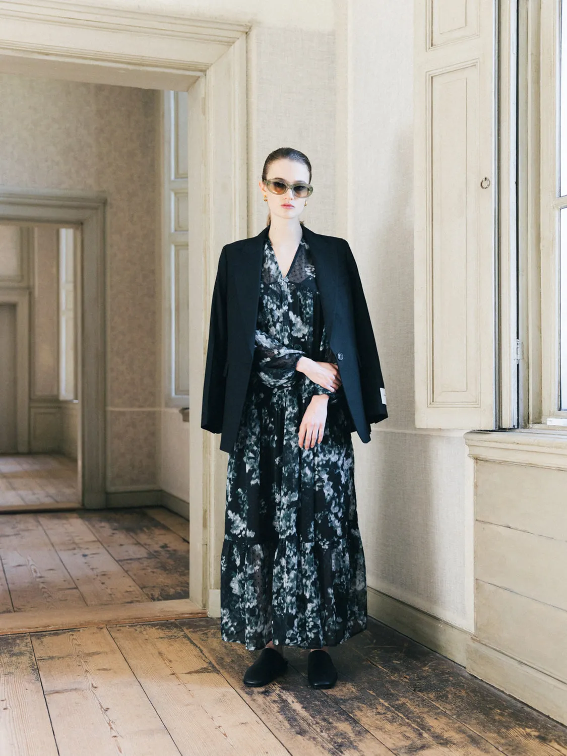 Printed fil coupe maxi dress sold by Scotch & Soda product image thumbnail 2