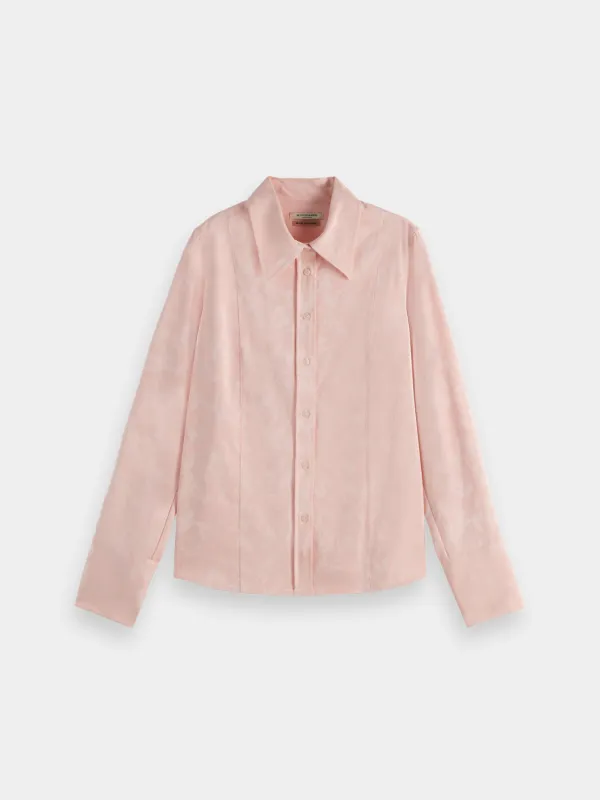 Satin jacquard shirt sold by Scotch and Soda