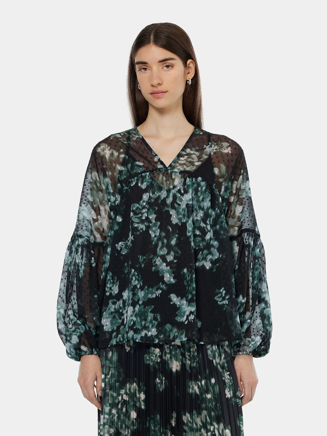 Printed fil coupe top sold by Scotch & Soda product image thumbnail 2