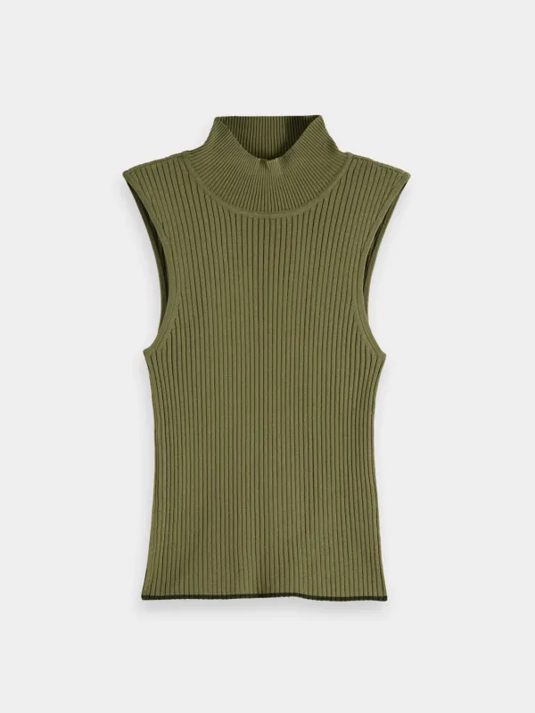 Ribbed knitted tank sold by Scotch and Soda