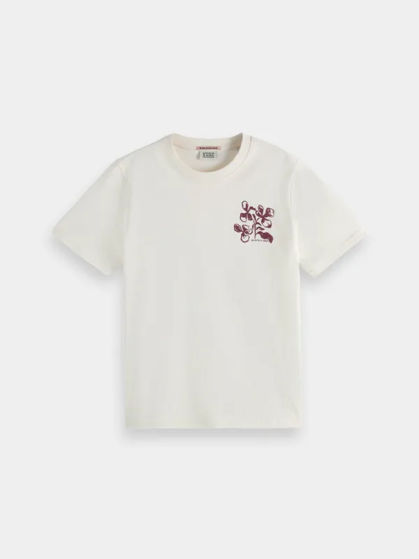 Chest artwork t-shirt sold by Scotch and Soda