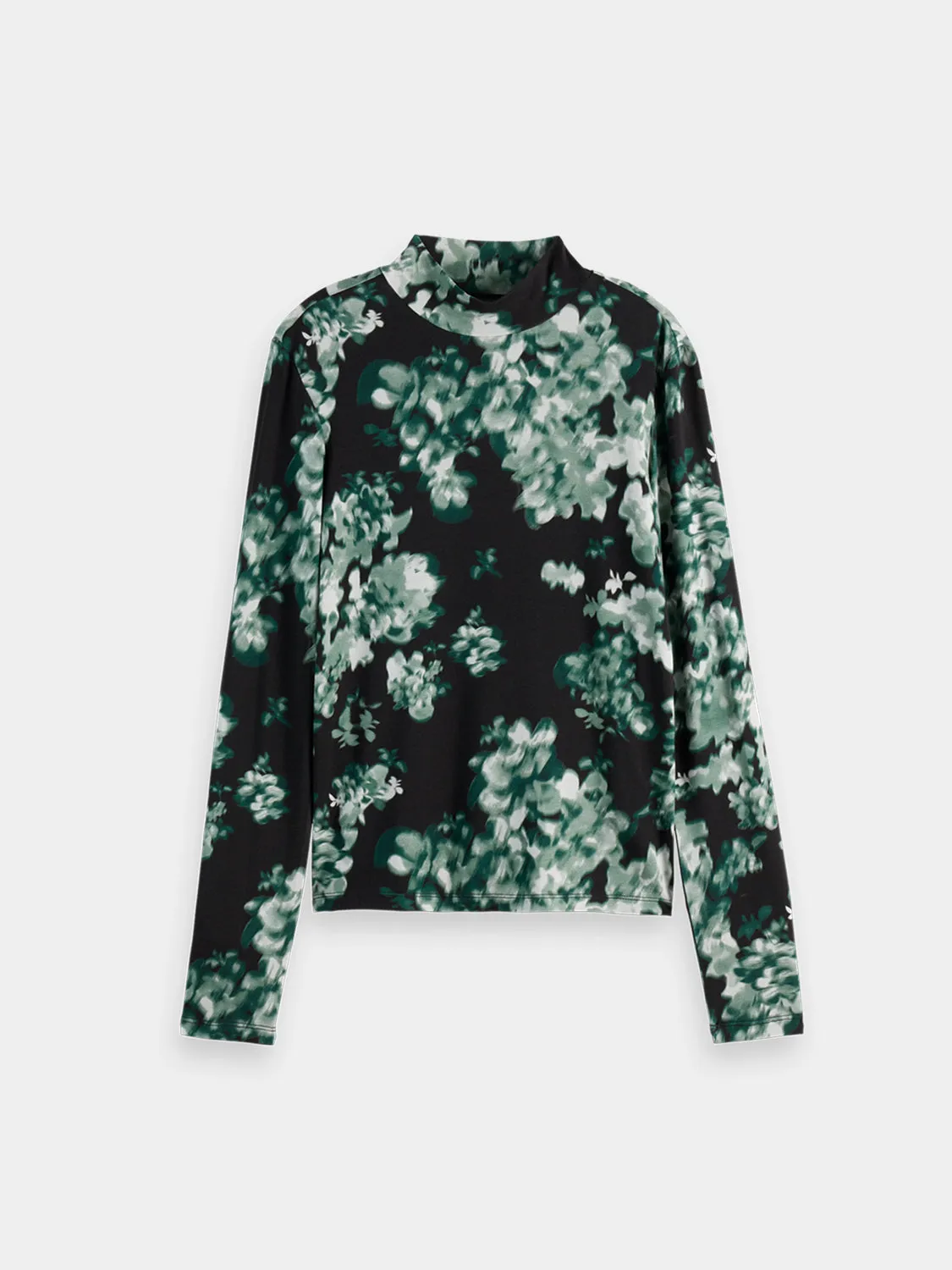 Printed mock neck sold by Scotch and Soda